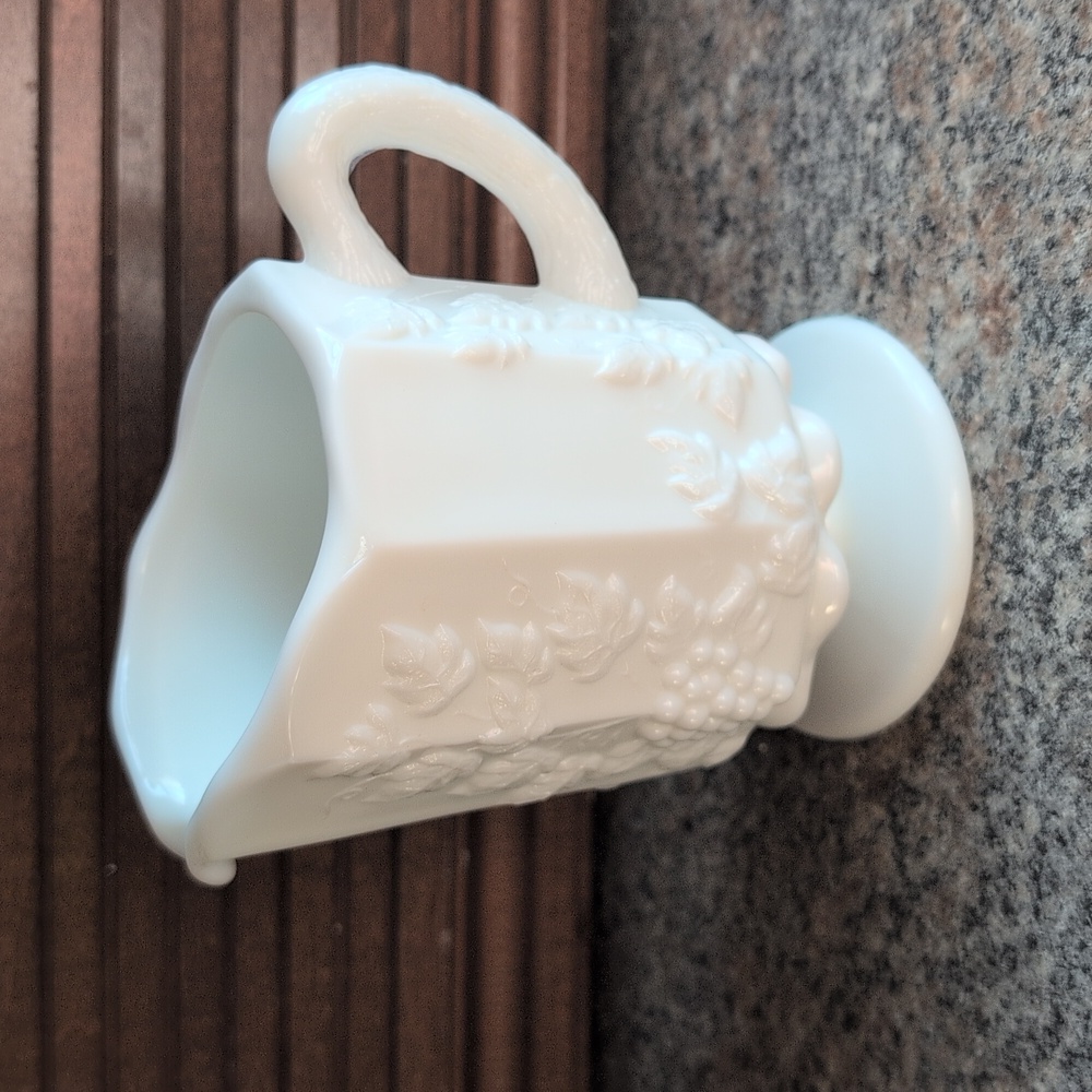 Westmoreland Glass Company Milk Glass Creamer Pitcher